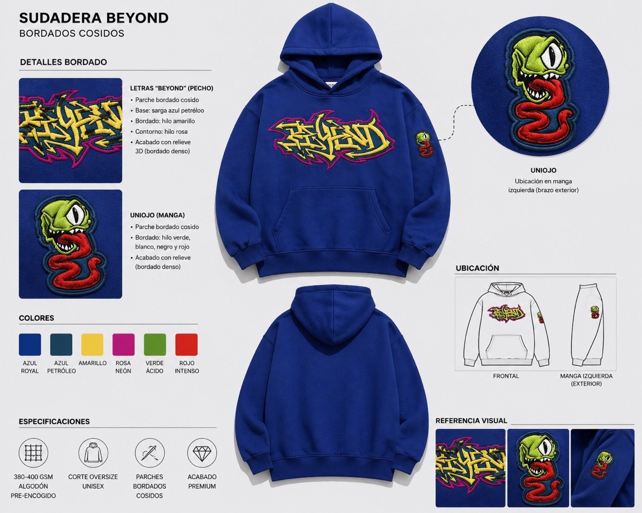 Sudadera Beyond – Edición 5 Classic Shit